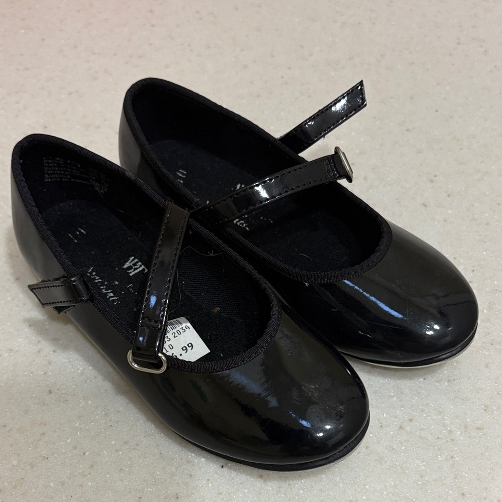 Black Tap shoes for girls size 10